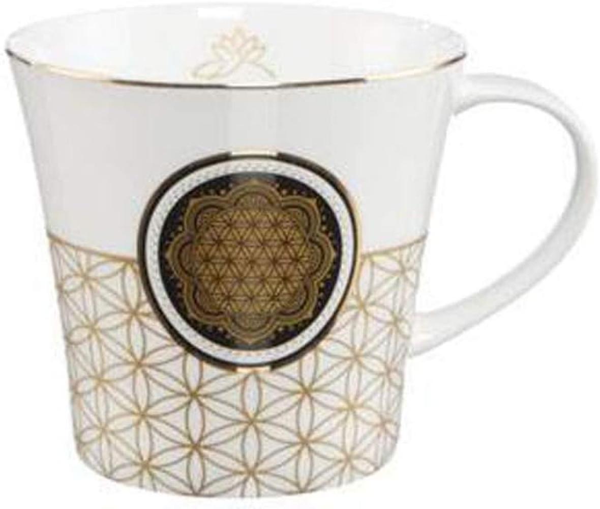 Goebel Lotus Yin Yang Blume des Lebens Weiß - Coffee-/Tea Mug 23101271 Bild 1