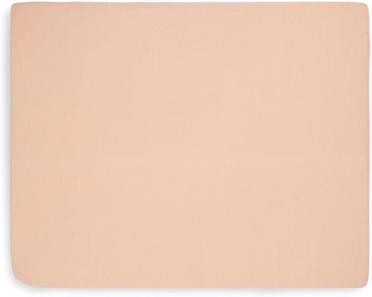 Jollein Jersey Spannbettlaken Pale Pink 75 x 95 cm Rosa Bild 1