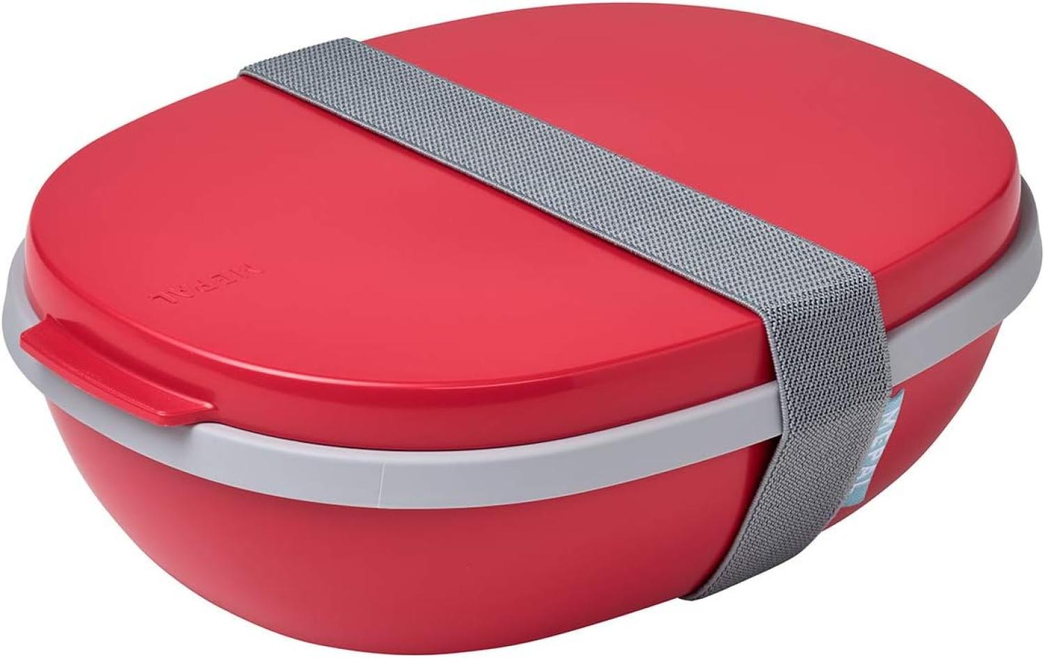 Mepal Ellipse Duo Lunchbox - nordic red Bild 1