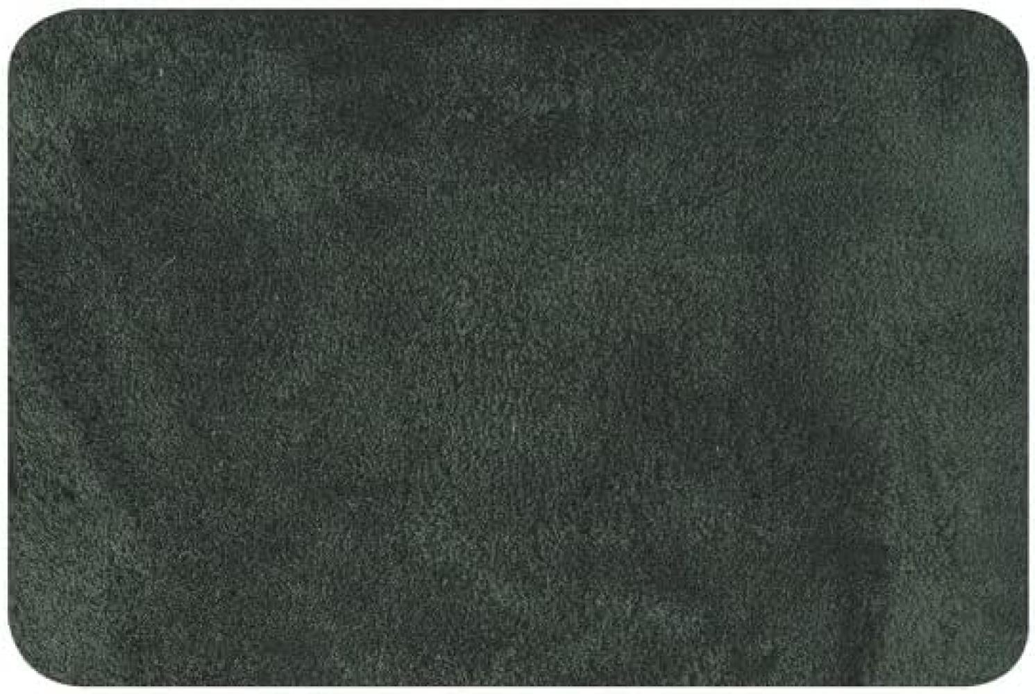 Badteppich Bree - Dunkelgrün, Geeignet für Fußbodenheizung, 70 x 120 cm Bild 1