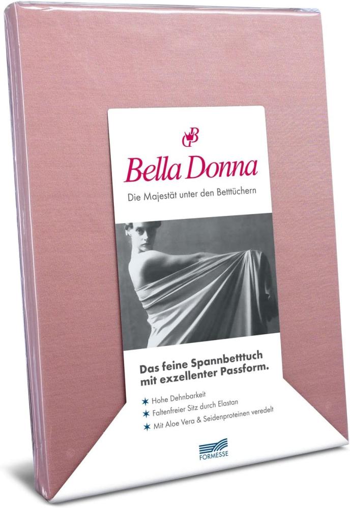 Formesse Bella-Donna Jersey Spannbettlaken | 90x190 - 100x220 cm | altrose Bild 1