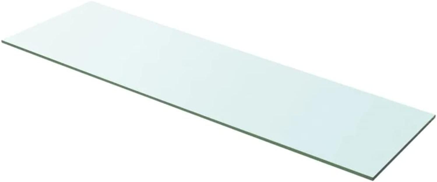 Regalboden Glas Transparent 100 cm x 30 cm Bild 1