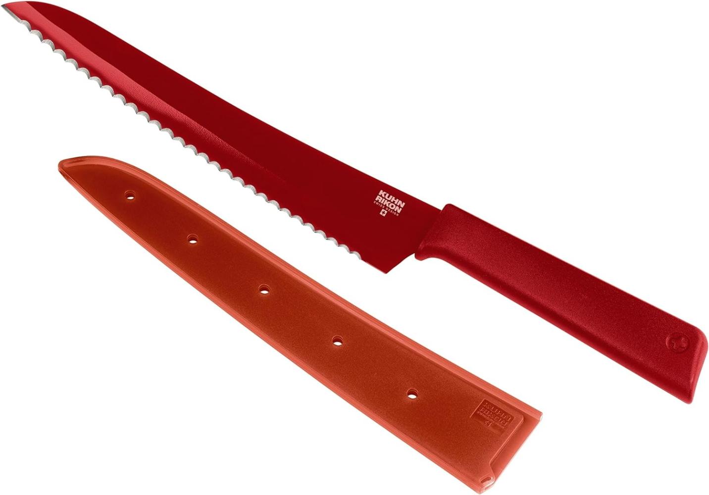 Kuhn Rikon Colori®+ Brotmesser rot Bild 1