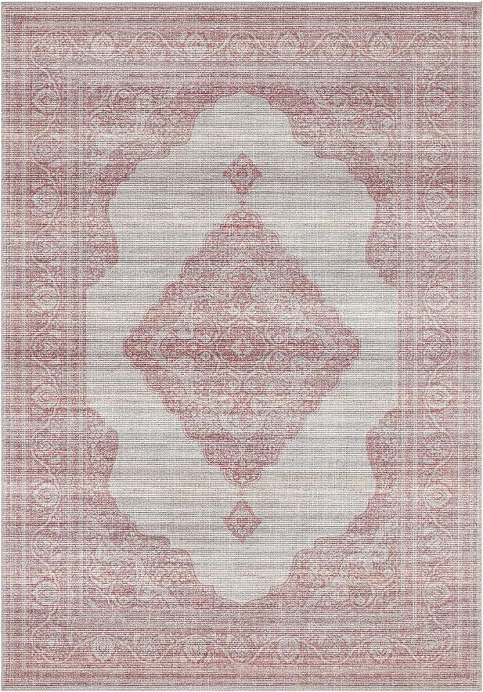 Vintage Teppich Carme Granatapfelrot - 120x160x0,5cm Bild 1