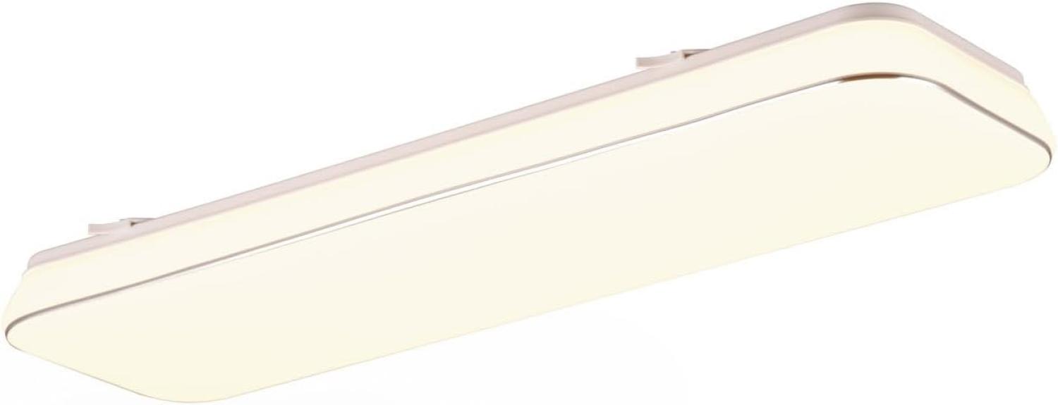 Flache LED Deckenleuchte BLANCA dimmbar, Warmweiß - 60cm lang Bild 1