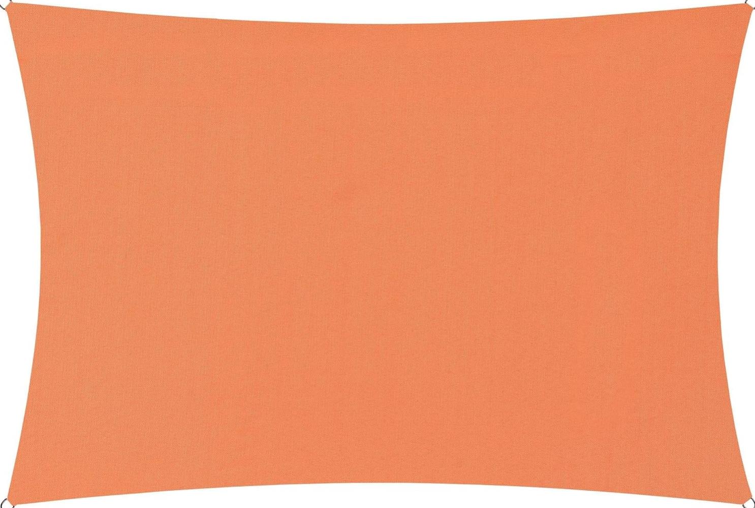 Lumaland Sonnensegel Polyester Rechteck 2 x 3 Meter Orange Bild 1