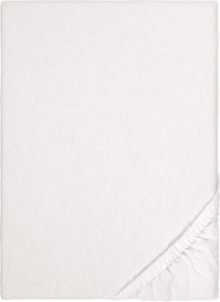 Biberna Fein-Biber Spannbettlaken 140x200 cm - 160x200 cm Grau Bild 1