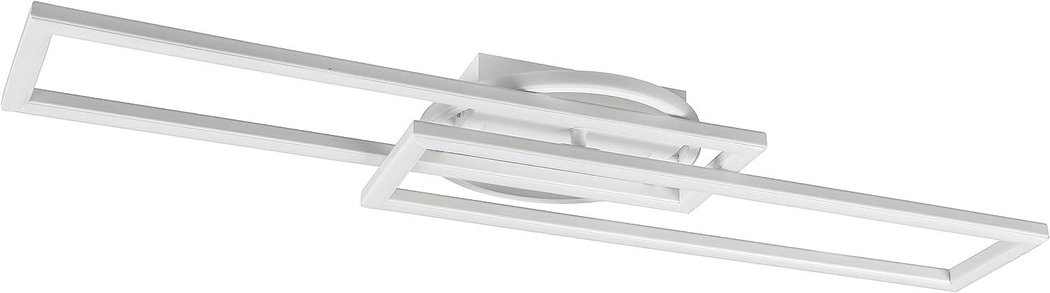 LED Deckenleuchte TWISTER Weiß dimmbar, Lichtfarbe einstellbar, 90cm lang Bild 1