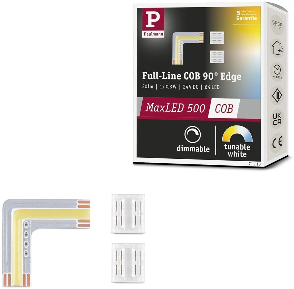 Paulmann 71113 MaxLED 500 LED Strip Full-Line COB Edge 90° Tunable White Bild 1