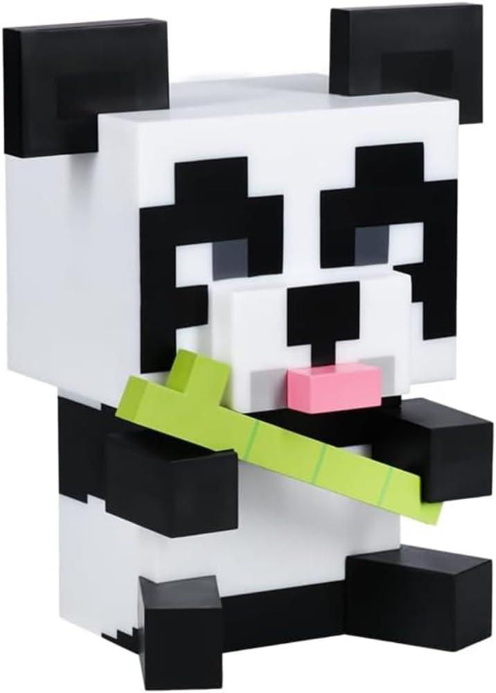 Paladone Minecraft Panda Licht - Süßes tragbares Nachtlicht & Zimmerdeko für Kinder - Offiziell lizenziertes Minecraft-Geschenk Bild 1