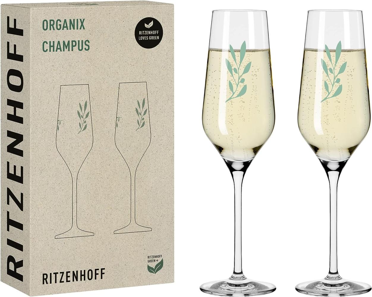 Ritzenhoff 3924001 Champagnerglas-Set #1 ORGANIX Romi Bohnenberg 2023 Bild 1