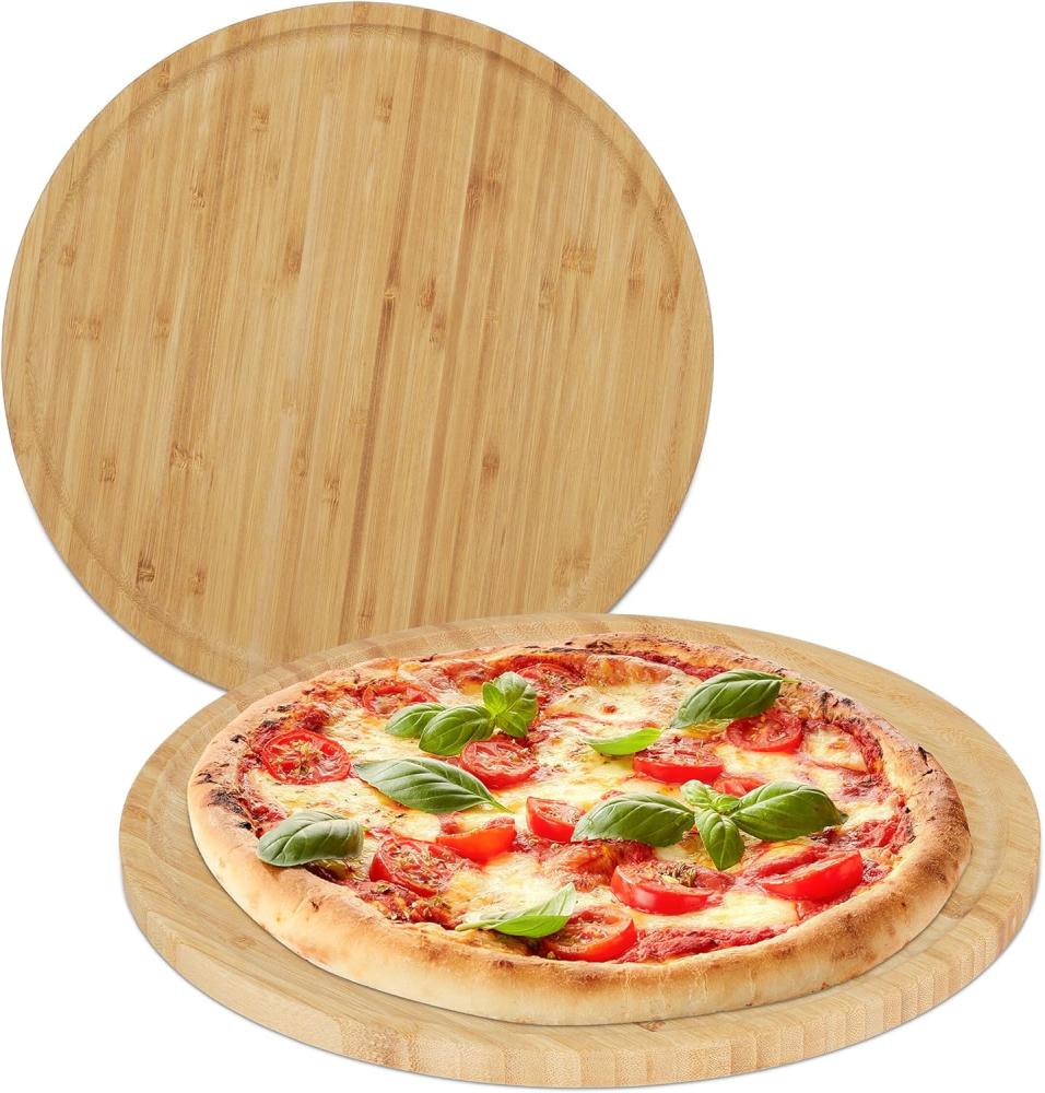 Bambus Pizzateller im 2er Set 10046301 Bild 1