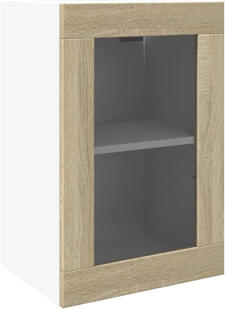 Hängeglasschrank Sonoma-Eiche 40x31x60 cm Holzwerkstoff 849618 Bild 1