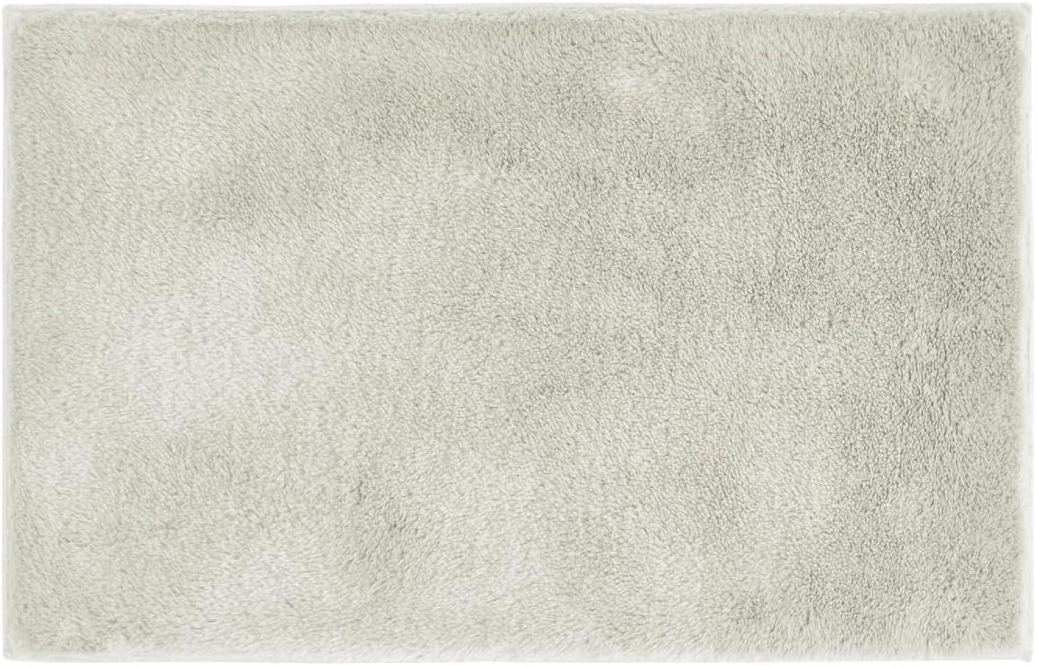 andiamo Badematte rutschfest Florida - Badezimmerteppich weich und flauschig - Badteppich rutschfest waschbar Duschvorleger Badvorleger für Badezimmer 50 x 80 cm beige Bild 1