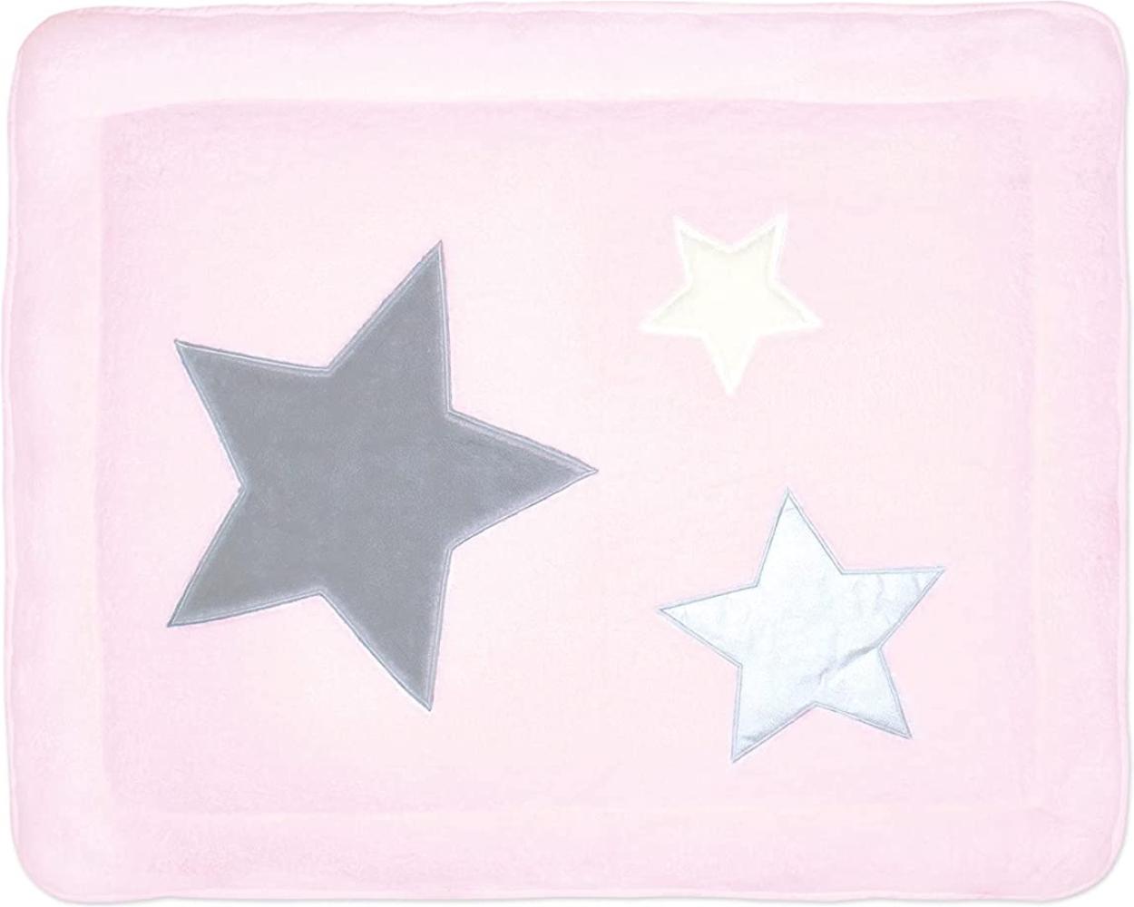Bemini by Baby Boum 'Softy Stary Cristal' Krabbeldecke 75 x 95 cm, rosa Bild 1