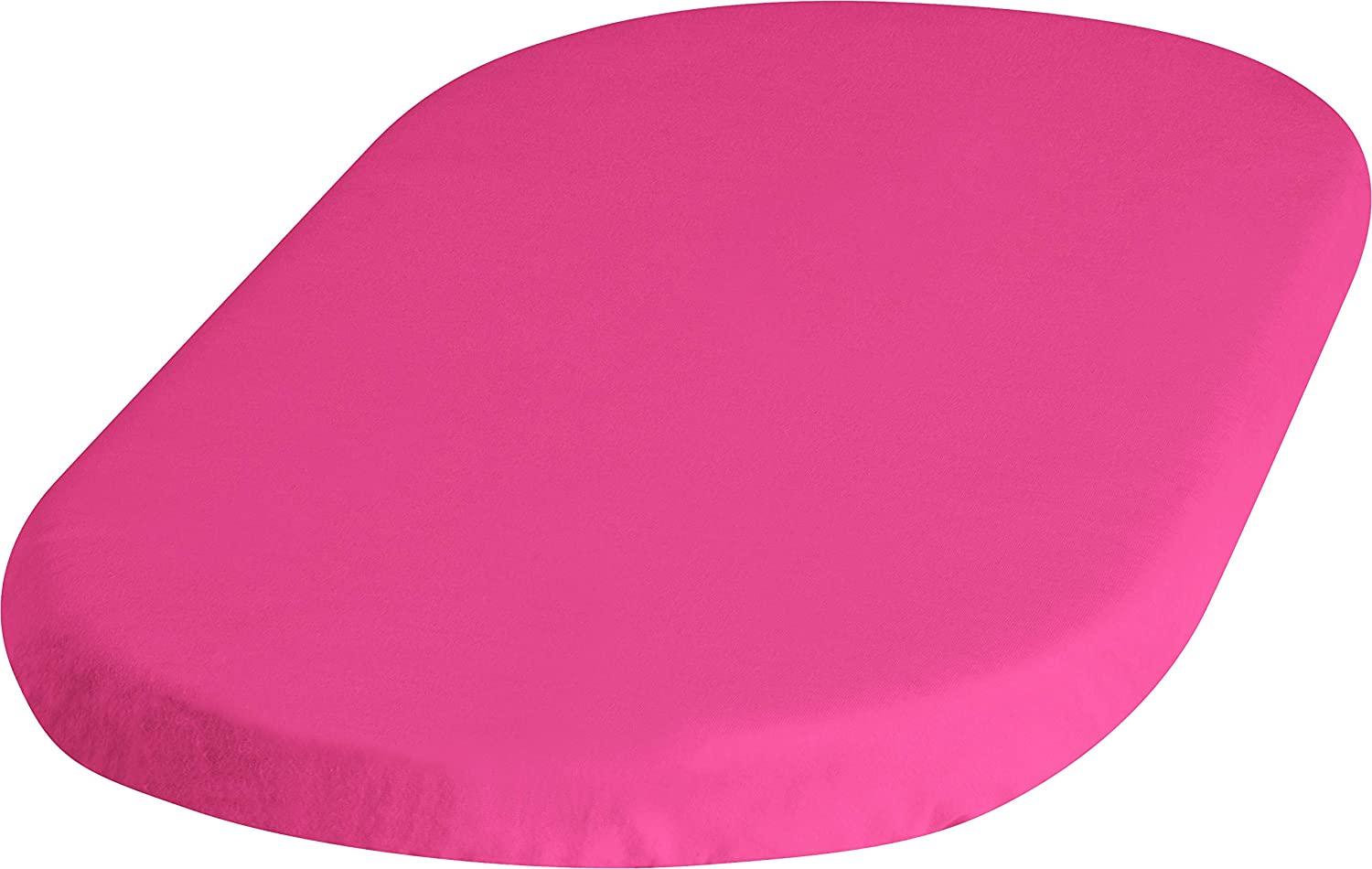 Playshoes Spannbettlaken 40x70 cm rosa Bild 1