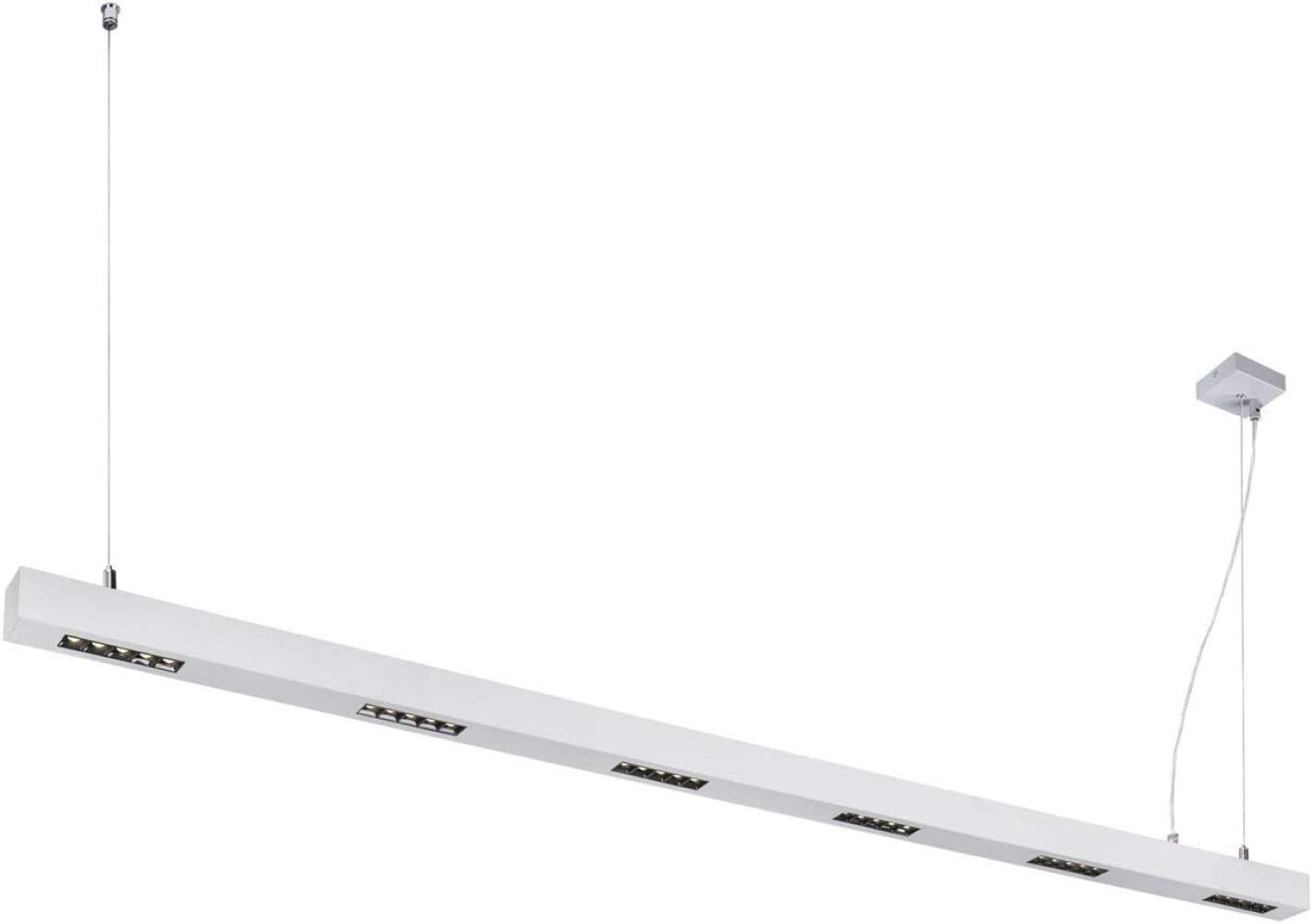 SLV No. 1000937 Q-LINE PD LED Indoor Pendelleuchte 2m BAP silber grau 4000K Bild 1