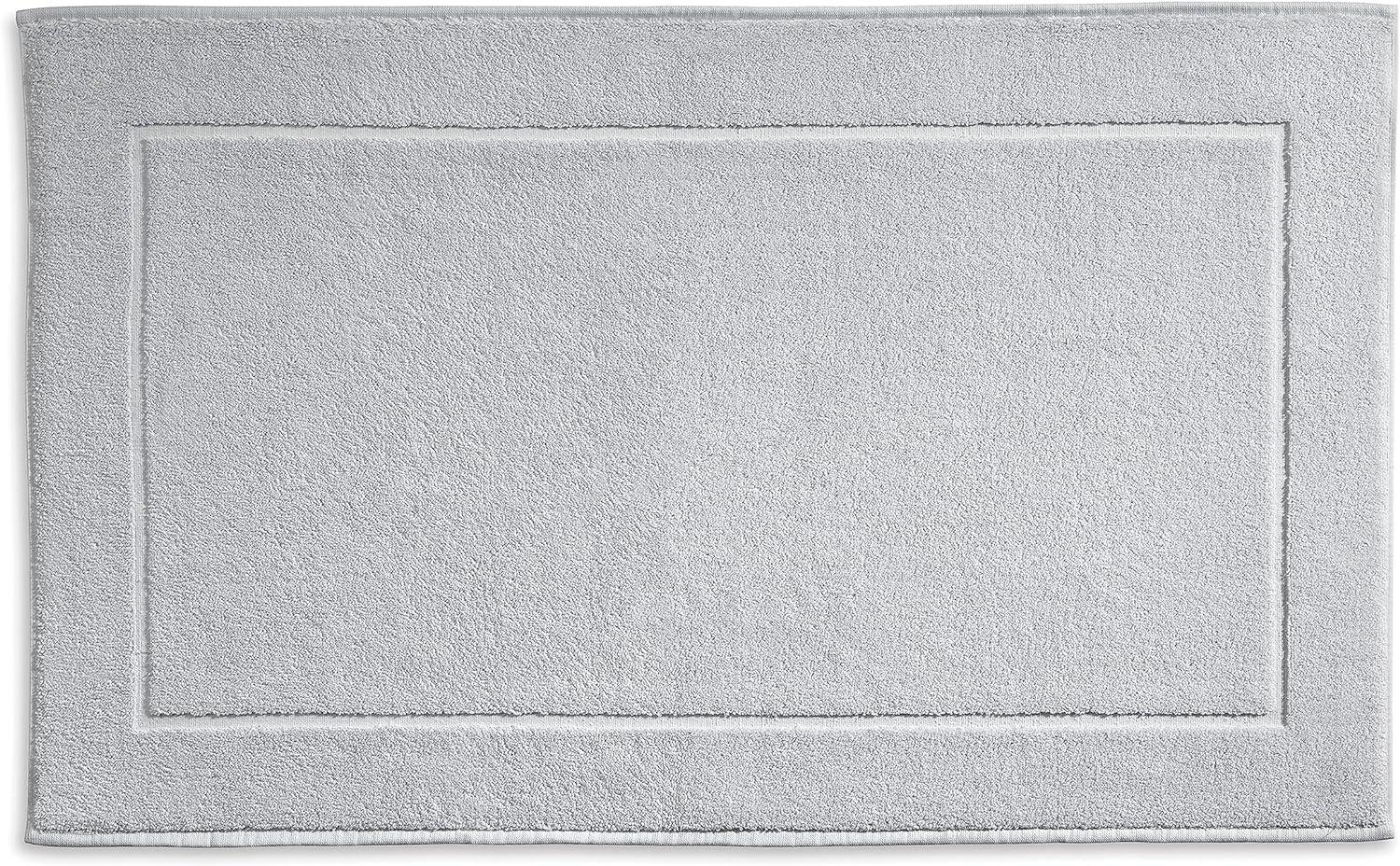 Kela Badvorleger Ladessa, 60 cm x 100 cm, 100% Baumwolle, felsgrau, waschbar bei 60° C, für Fußbodenheizung geeignet, 23482 Bild 1