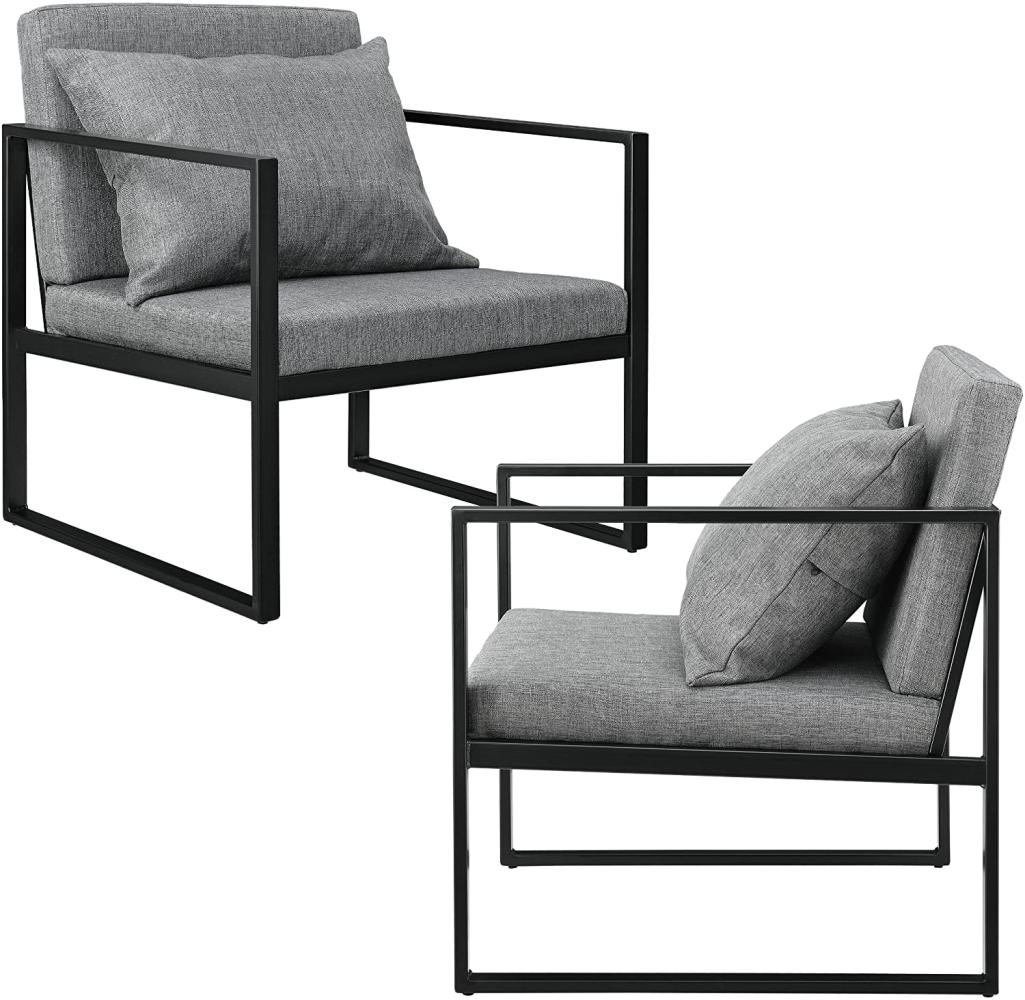 2x Design Lehnstuhl Relaxsessel Esszimmer Stuhl Sessel Polstersessel Bild 1