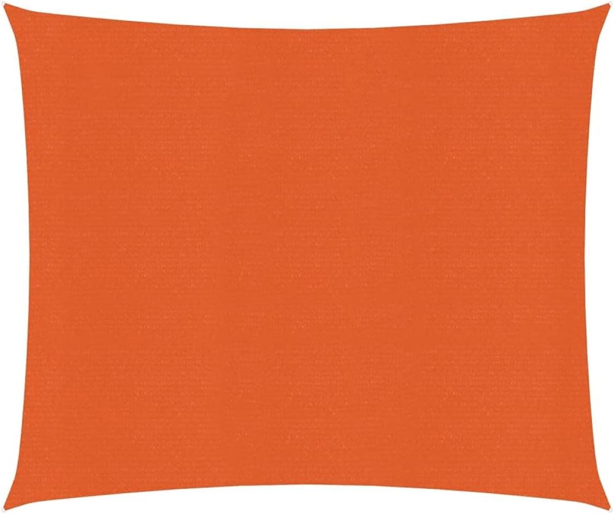 vidaXL Sonnensegel 160 g/m² Orange 2x2,5 m HDPE Bild 1
