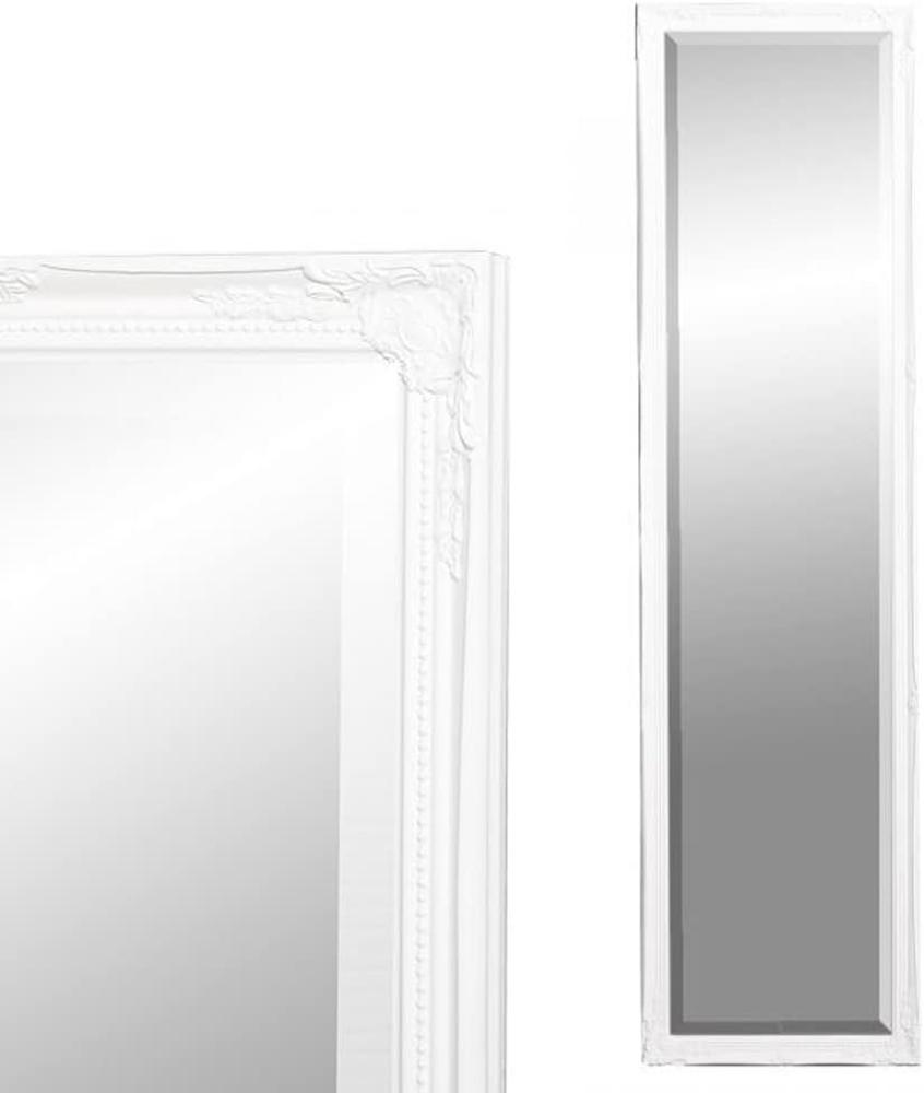 Spiegel GRACY barock Antik-Weiß 170x40cm Wandspiegel Flurspiegel Badspiegel Bild 1