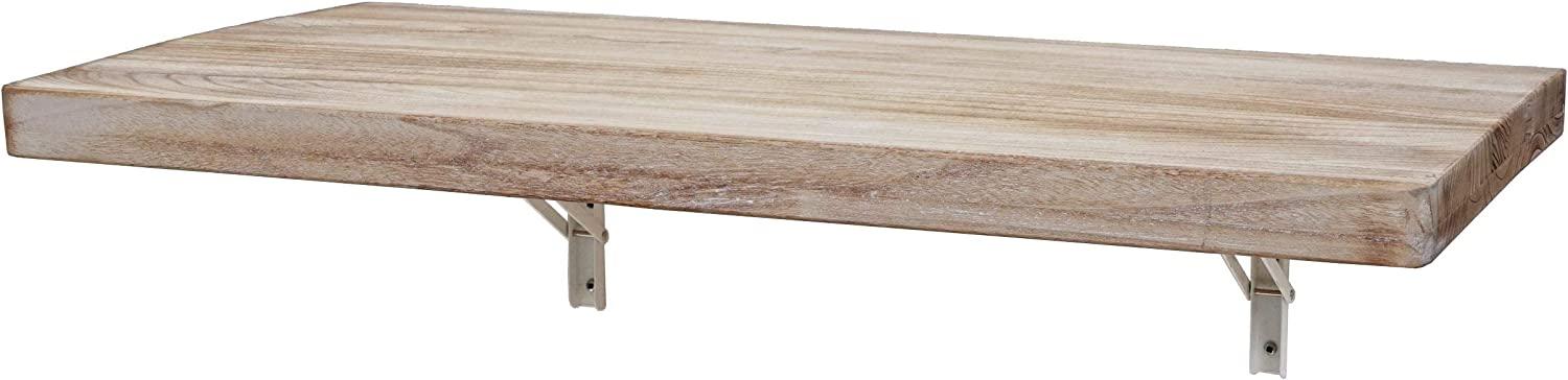 Wandtisch, natur, Massivholz, klappbar, 120x60cm Bild 1