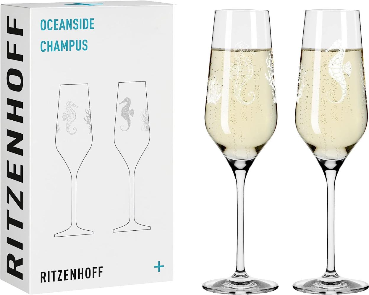 Ritzenhoff 3851001 Champagnerglas-Set #1 OCEANSIDE Romi Bohnenberg 2022 Bild 1