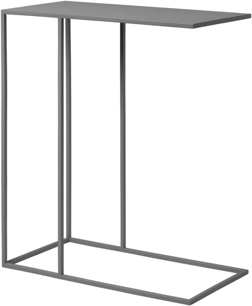 Blomus Beistelltisch FERA, Tisch, Stahl pulverbeschichtet, Steel Gray, 50 x 25 cm, 66014 Bild 1