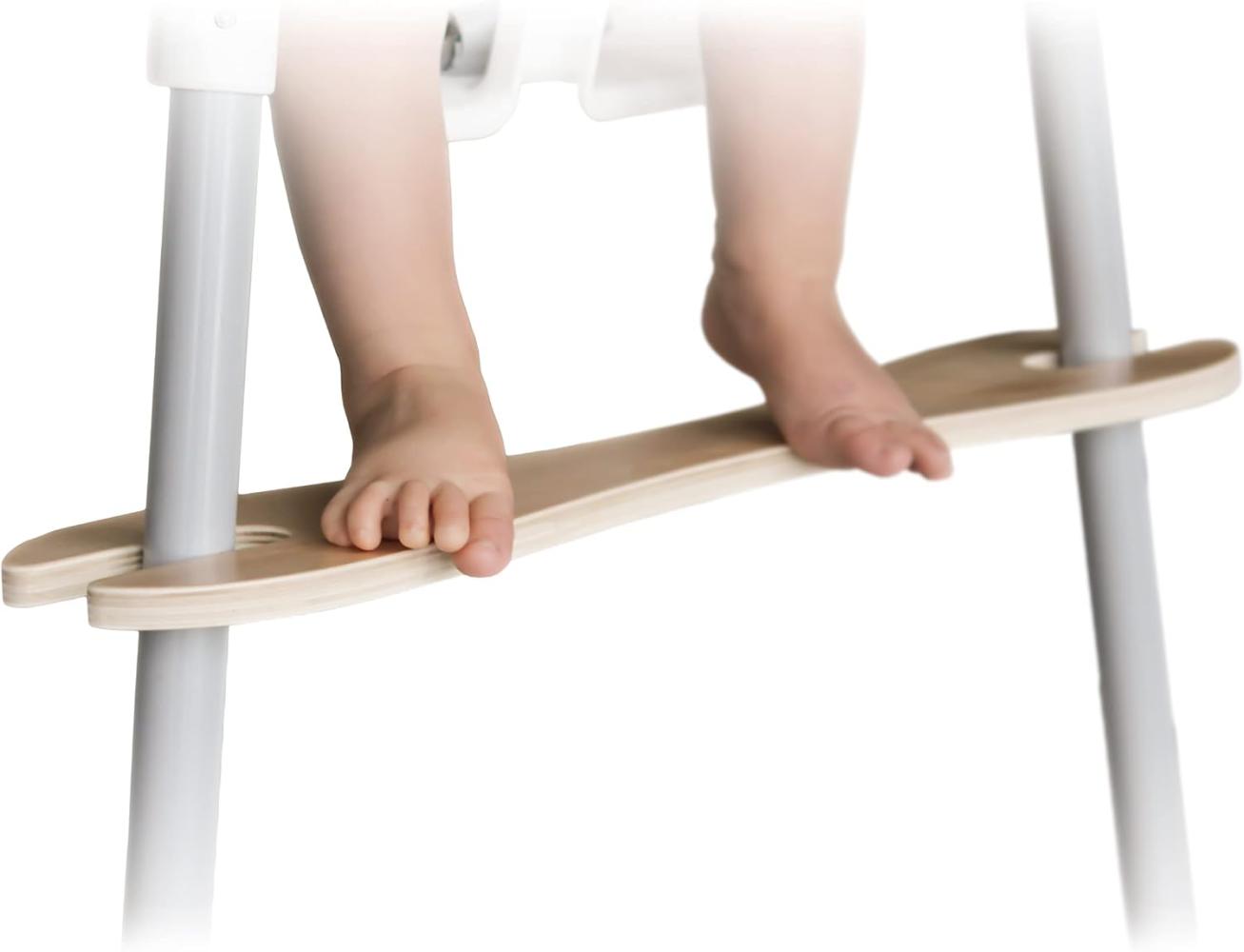 Fußstütze kompatibel mit IKEA ANTILOP Hochstuhl, höhenverstellbar, Fußablage für Kinderhochstuhl Bild 1