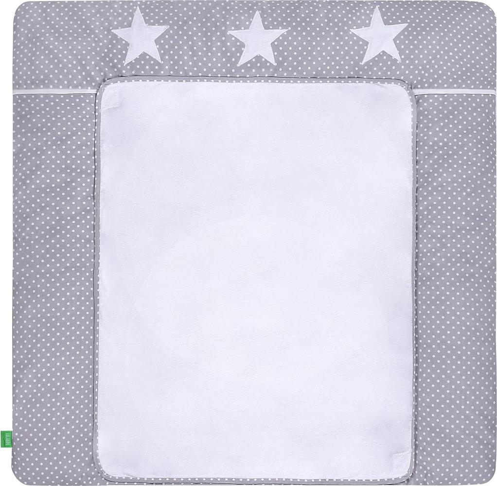 LULANDO 'White Dots /Grey Stars' 76 x 76 cm grau/weiß Bild 1