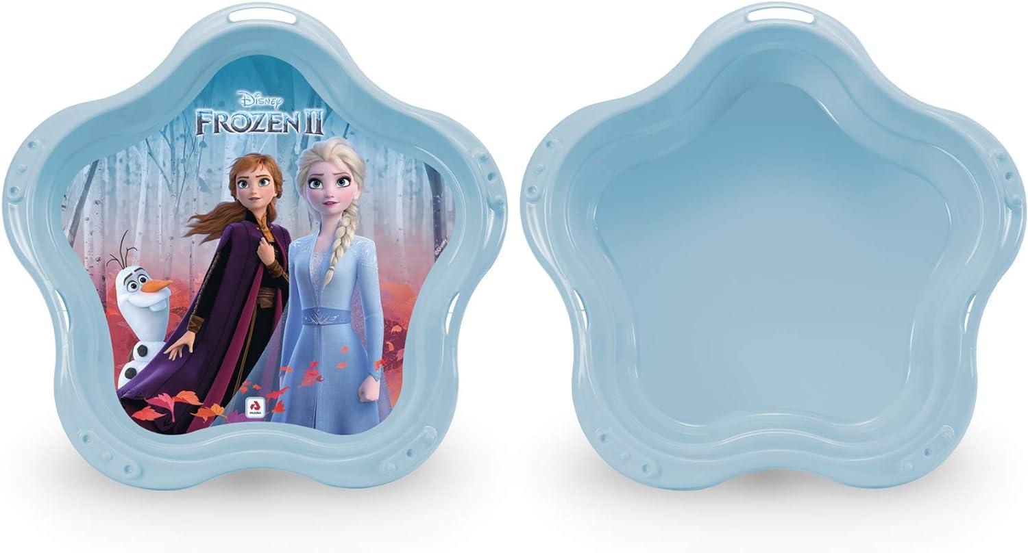 Disney Sandkasten Frozen II Mädchen 95 x 20 cm hellblau 2-teilig Bild 1