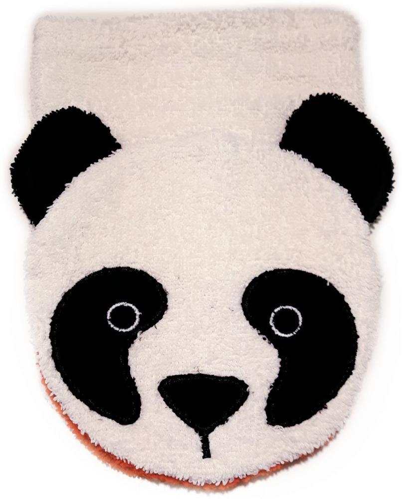 Fürnis 599.0 Waschlappen Panda BIO, weiß Bild 1