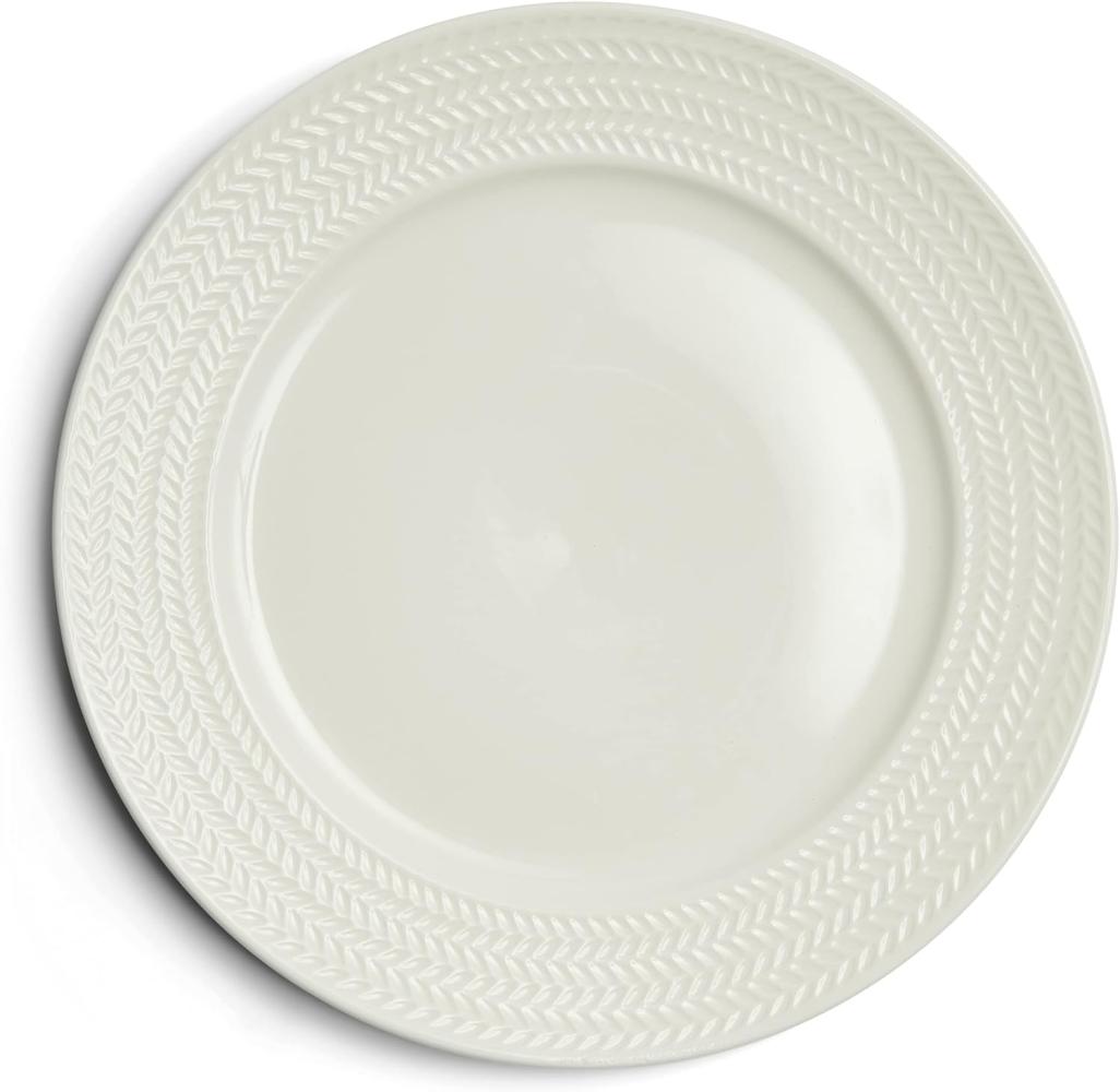 Riviera Maison Teller Bellecôte Dinner Plate Weiß (27cm) 526530 Bild 1