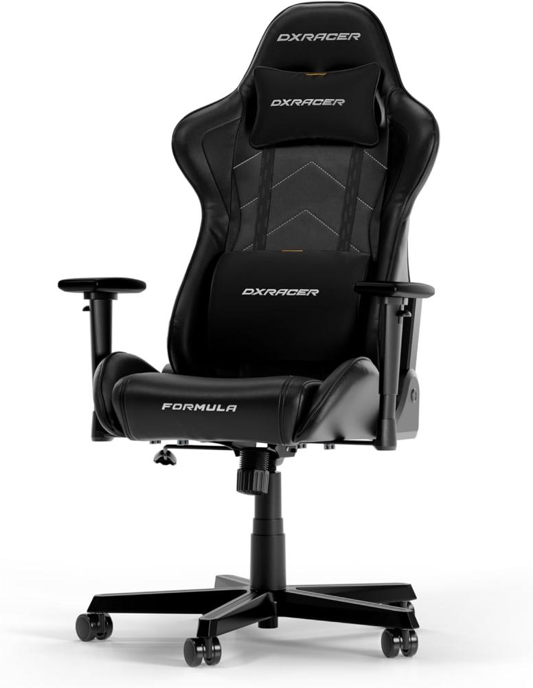 DXRacer Formula Series F08-N Gaming Stuhl aus Kunstleder, Schwarz Bild 1