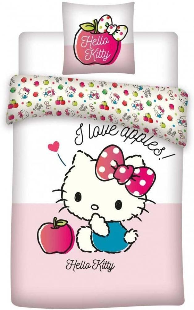 Hello Kitty Baby Bettwäsche 40 x 60 und 100 x 135 cm Bild 1
