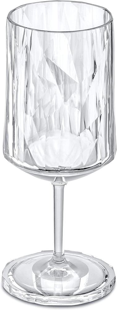 Koziol Club Wine Weinglas, Weißweinglas, Rotweinglas, Sektglas, Glas, Crystal Clear, 350 ml, 3401535 Bild 1