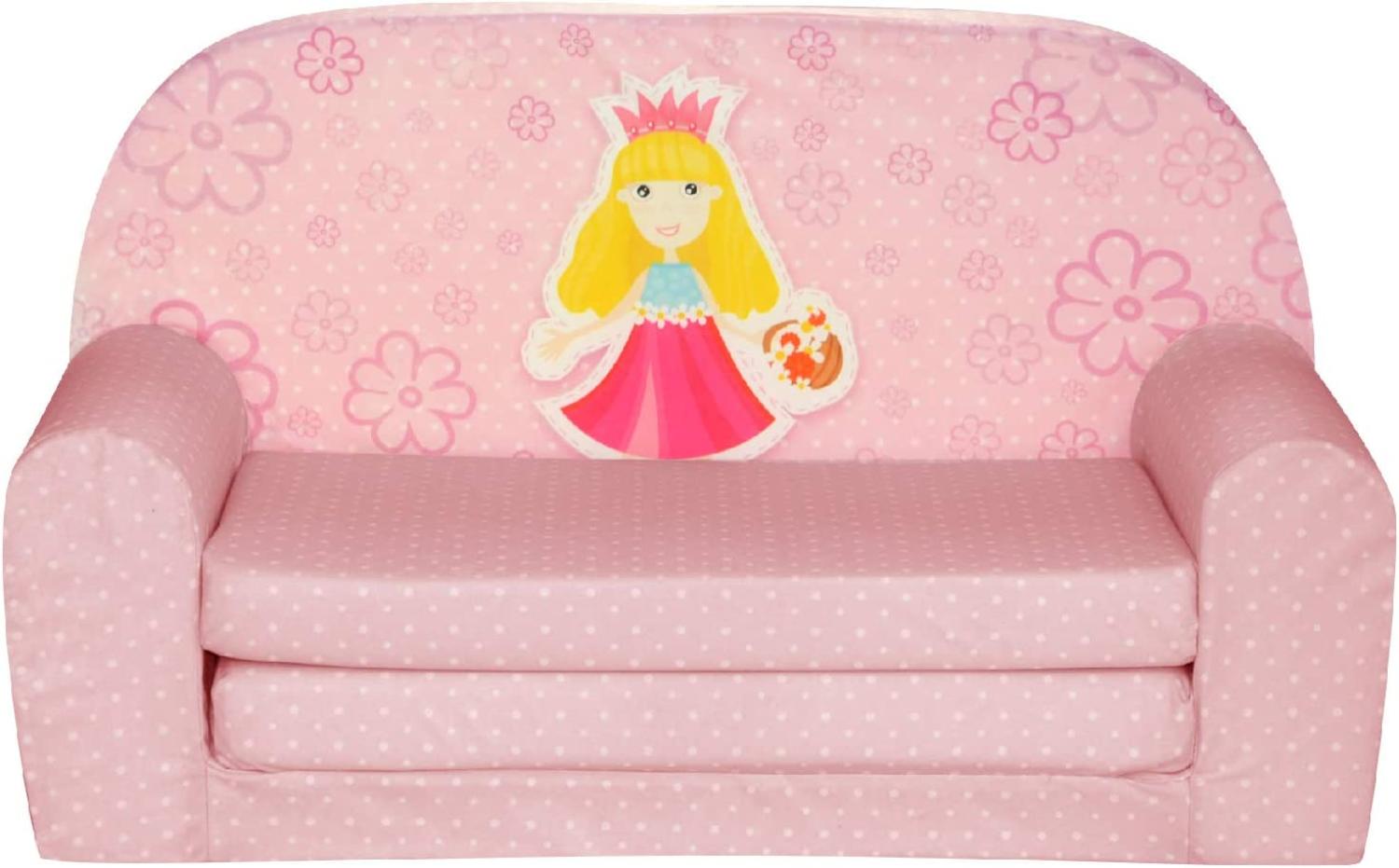 Fortisline 'Prinzessin' Kindersofa Mini zum Aufklappen Bild 1