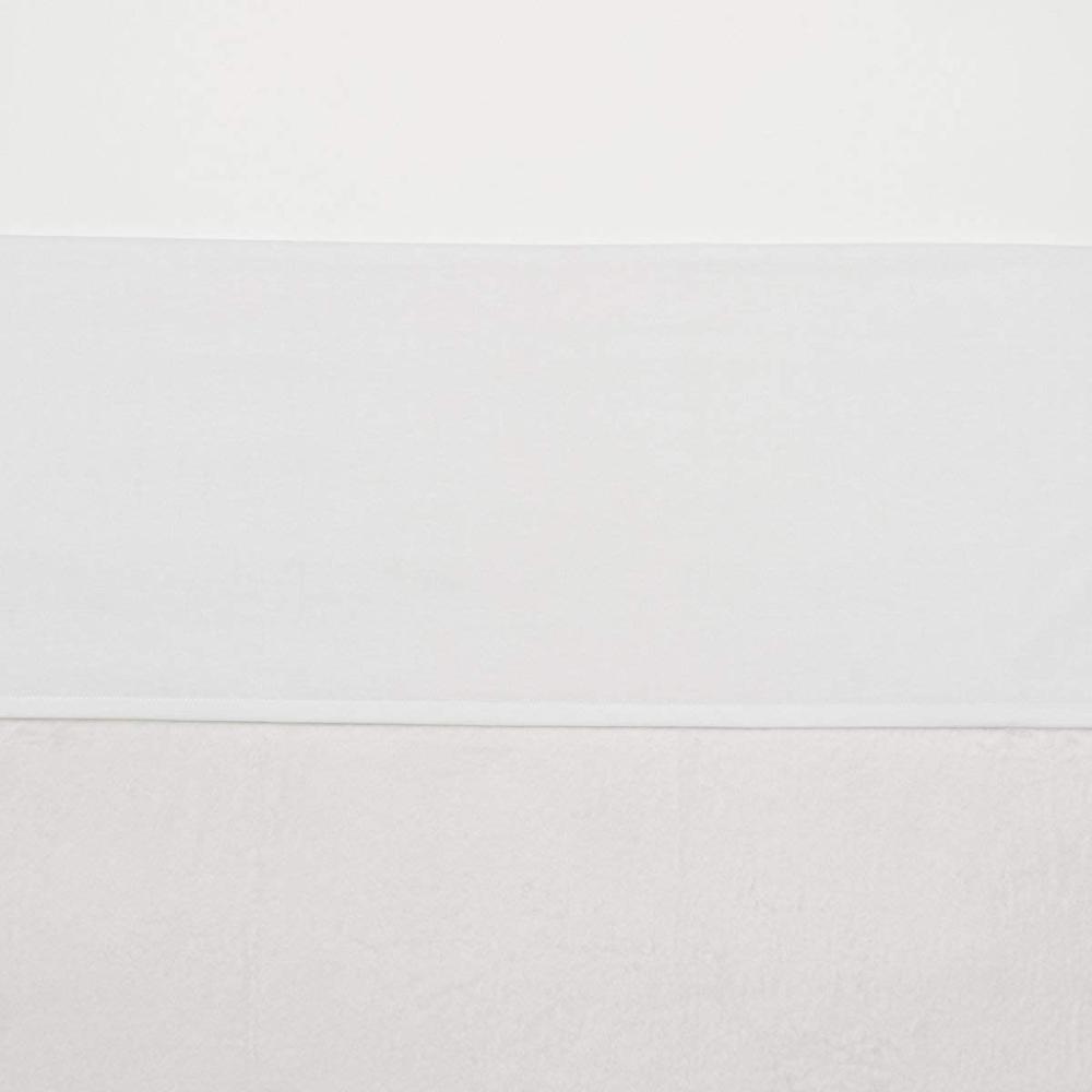 Meyco Uni Kinderbettlaken Weiß 75 x 100 cm 2 Stück Bild 1