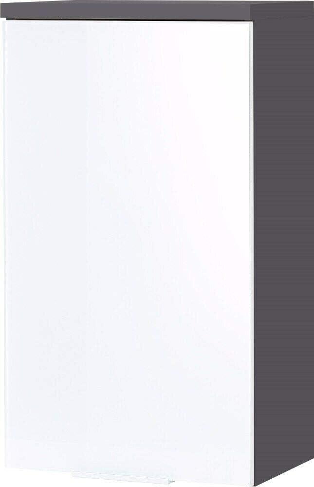 Germania Badezimmer-Wandschrank GW-Pescara Graphit-Weiß Bild 1