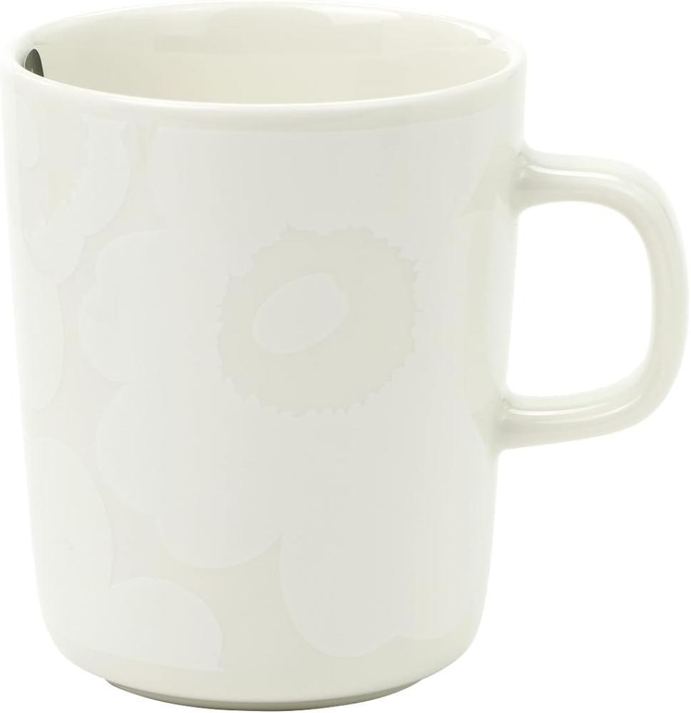 Marimekko Oiva/Unikko Mug 2,5dl - White, Natural White Bild 1