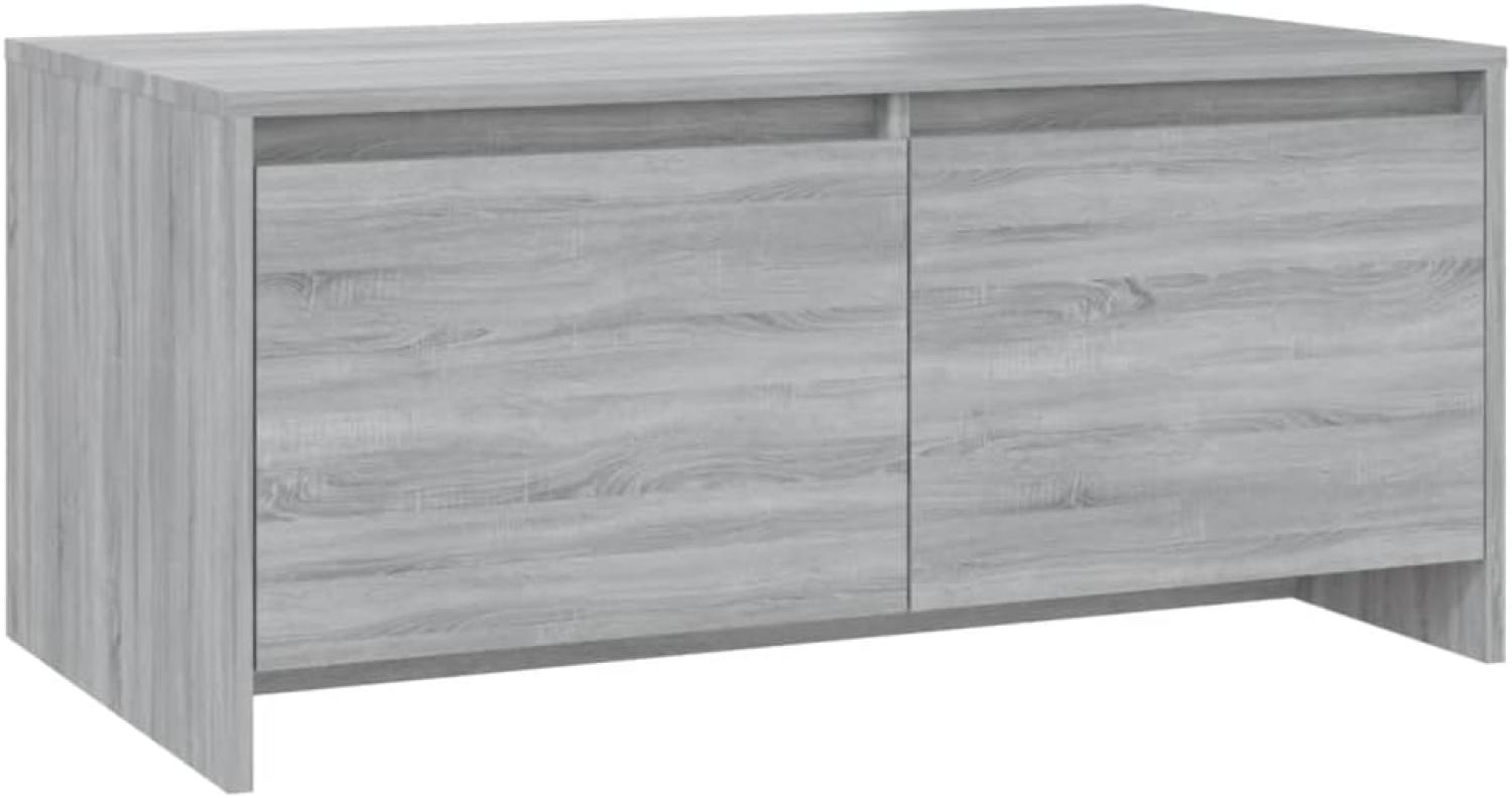 Couchtisch Grau Sonoma 90x50x41,5 cm Holzwerkstoff Bild 1