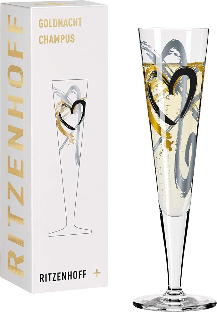 Ritzenhoff 1078190 Champagnerglas #1 GOLDNACHT Thomas Marutschke 2012 Bild 1