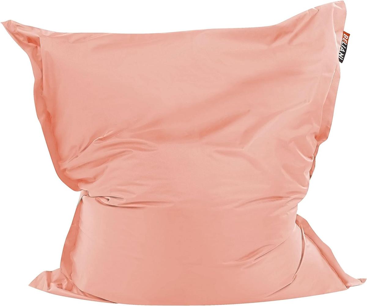 Sitzsack mit Innensack für In- und Outdoor 140 x 180 cm rosa FUZZY Bild 1