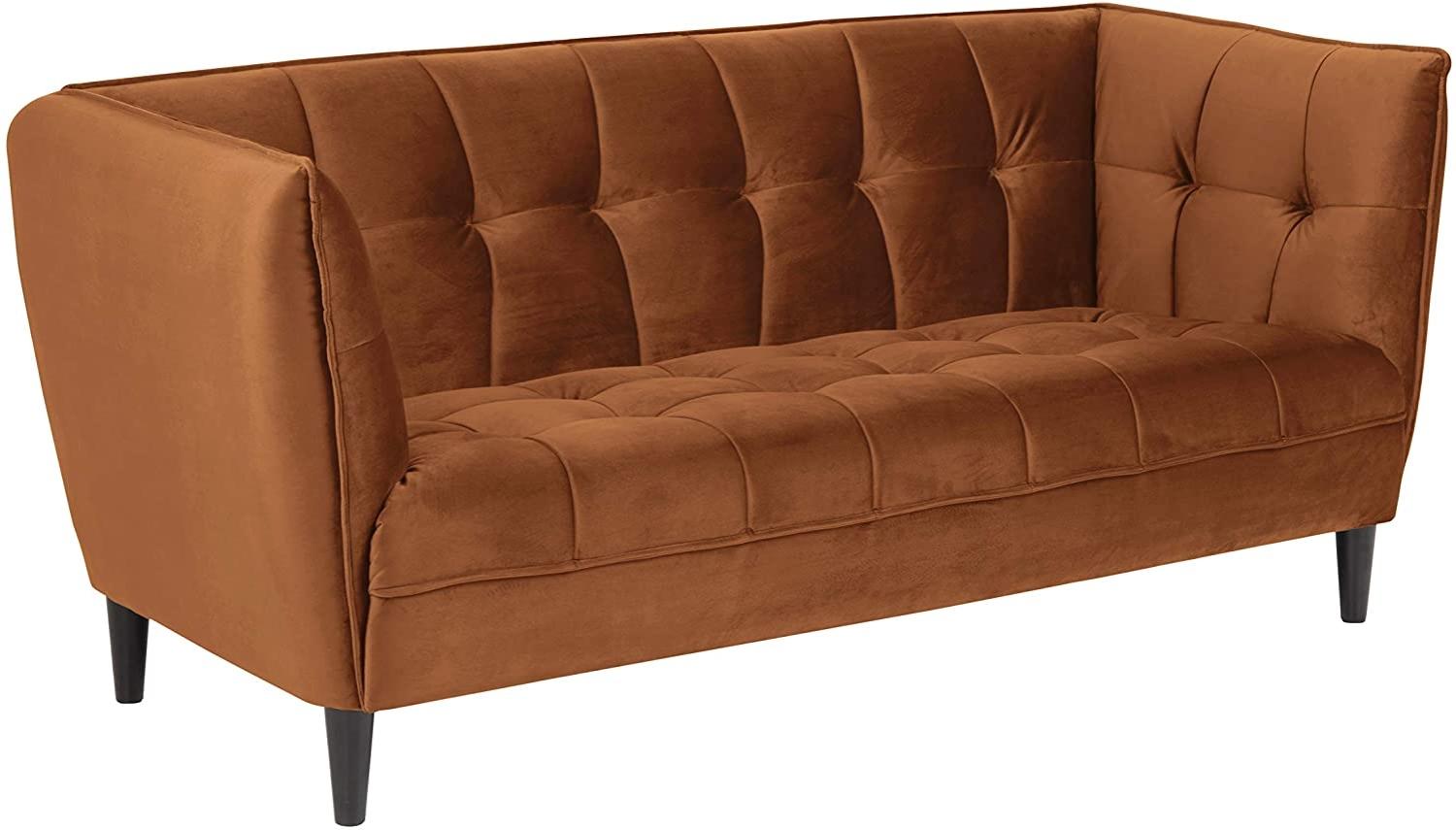Sofa 2,5-sitzig JONNA, kupferfarben, ca. 182 cm Bild 1