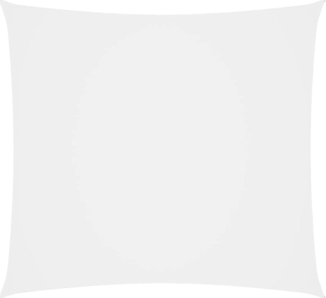 Sonnensegel Oxford-Gewebe Rechteckig 3,5x4,5 m Weiß Bild 1