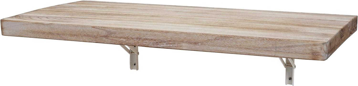 Wandtisch, natur, Massivholz, klappbar, 100x50cm Bild 1