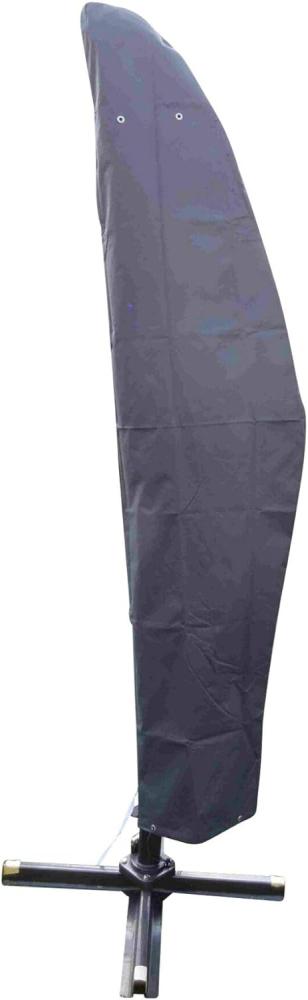 Westerholt Premium Schutzhülle für Ampelschirm grau, Abdeckung Sonnenschirm Bild 1