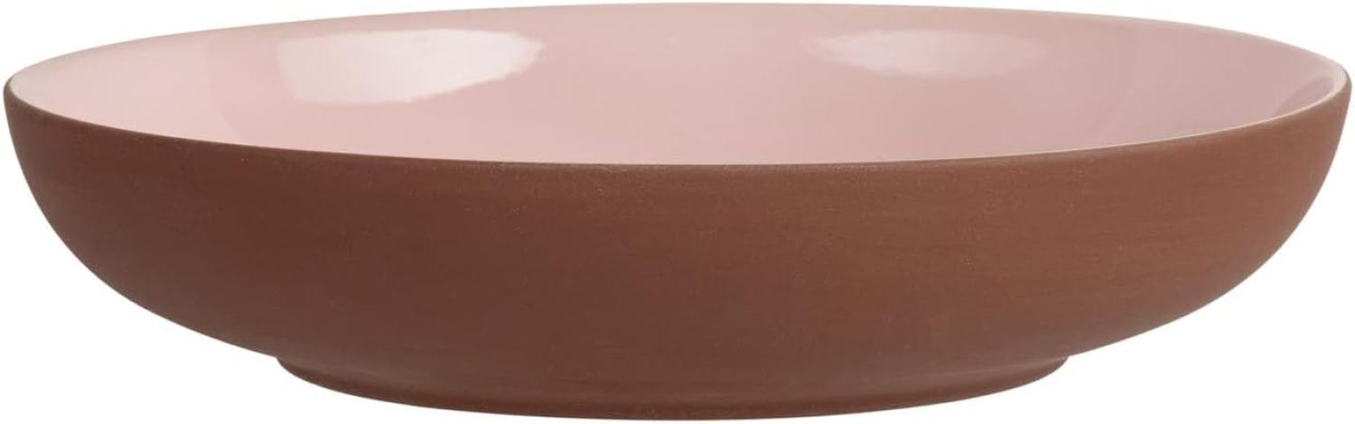 Maxwell & Williams LM0020 Schüssel 22 x 4,5 cm SIENNA flach, Pink, Keramik Bild 1