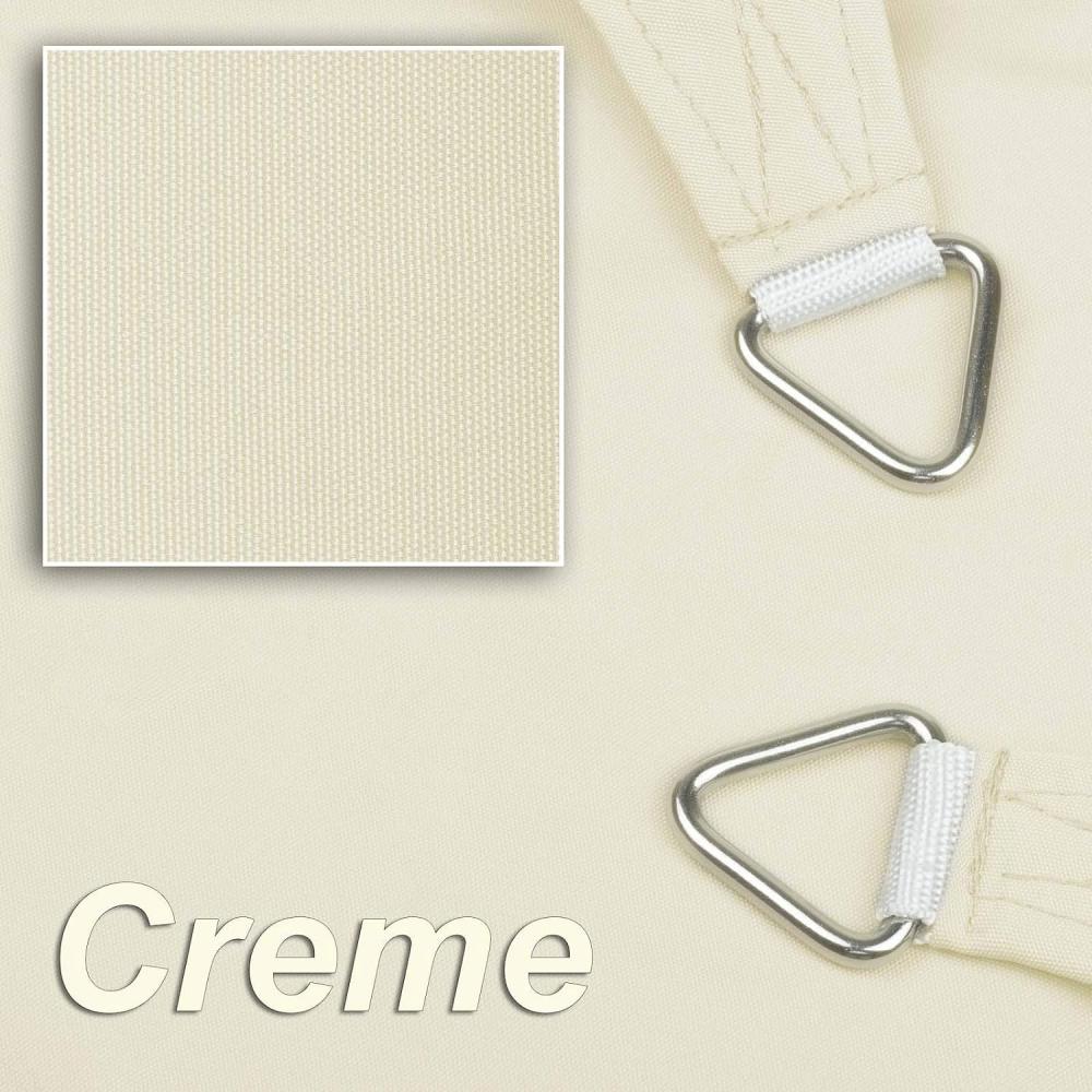 hanSe® Marken Sonnensegel 100% Polyester Rechteck 2x3 m Creme Bild 1