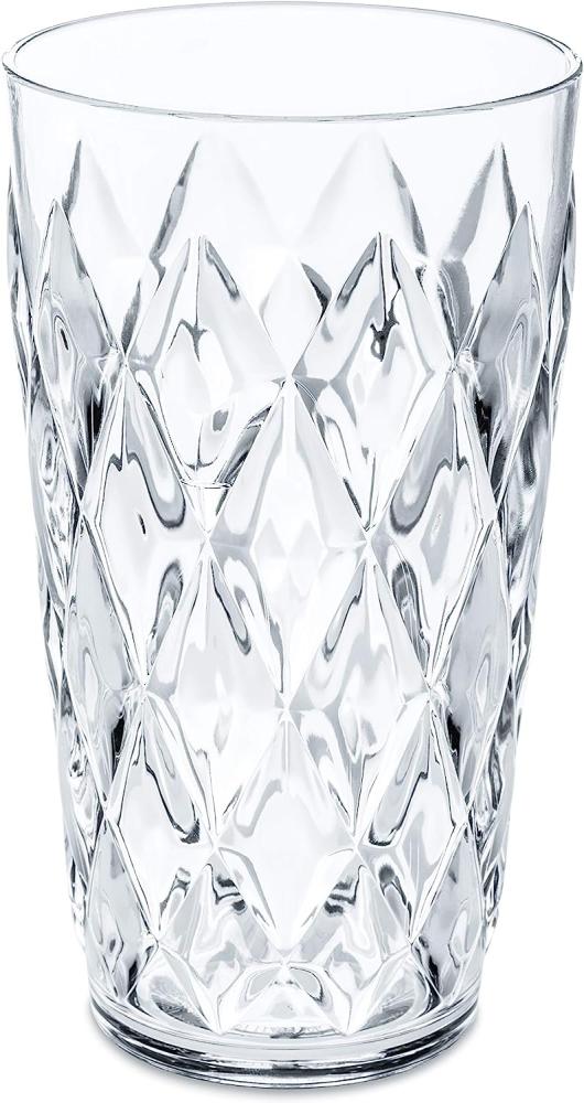 Koziol Crystal L, Becher, Trinkbecher, Trinkglas, 450ml, Transparent Klar, 3544535 Bild 1